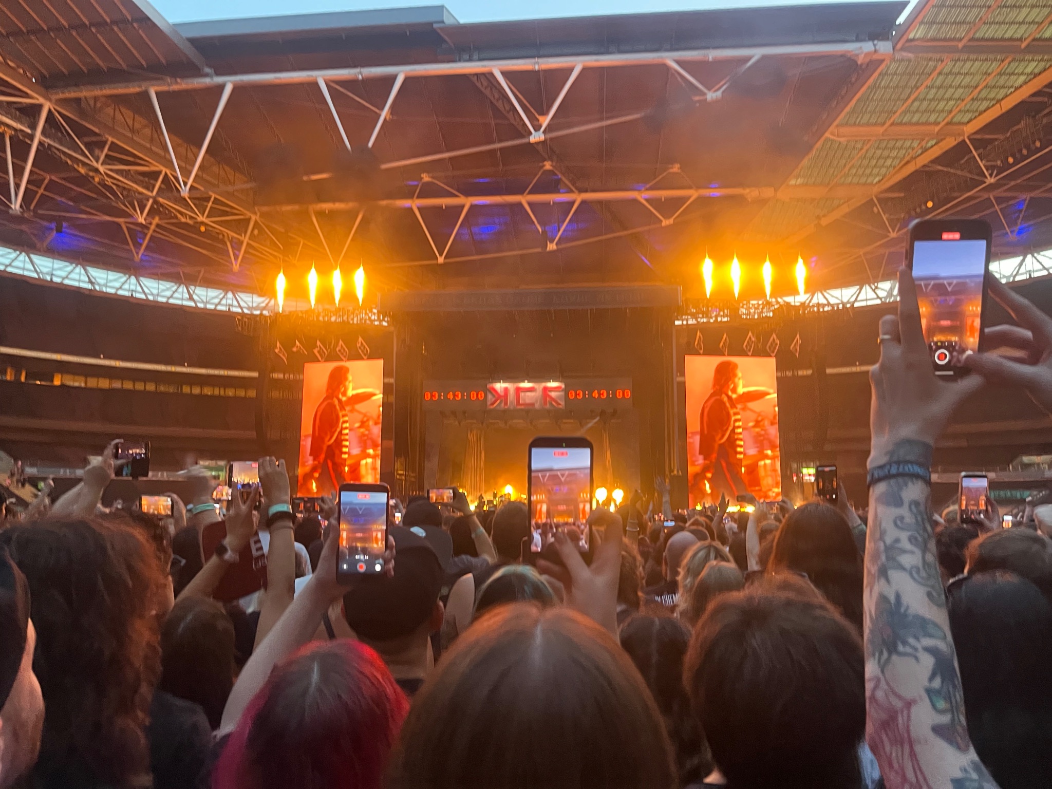 My Chemical Romance at Wembley Stadium