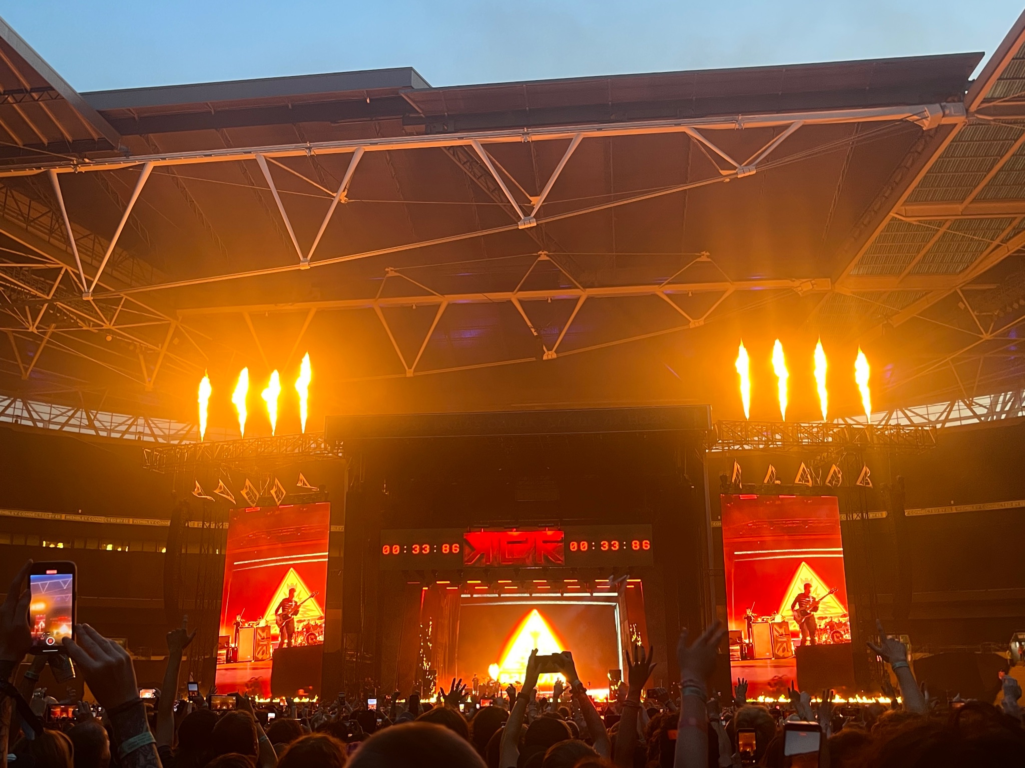 My Chemical Romance at Wembley Stadium